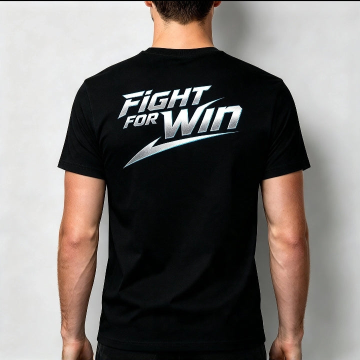 Teamwin TW Logo Black T-Shirt – Premium Cotton Gaming Tee