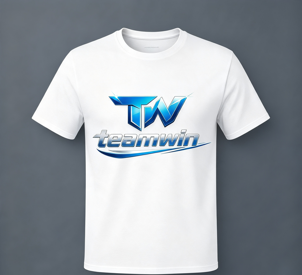 TeamWin Classic Logo T-Shirt – White