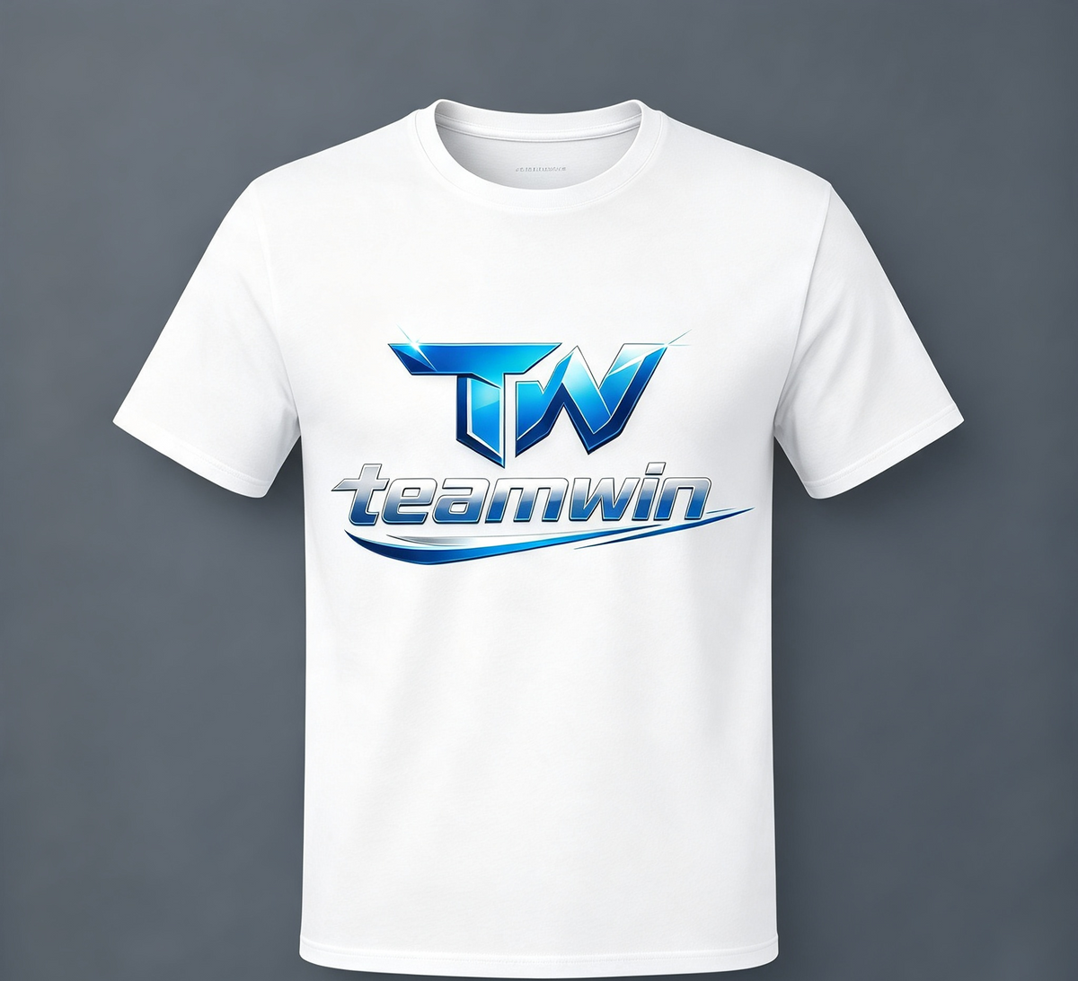 TeamWin Classic Logo T-Shirt – White